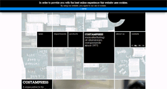 Desktop Screenshot of costampress.it